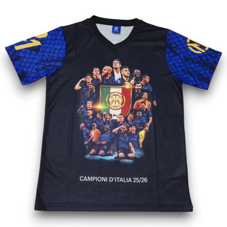 Camiseta Inter Milan 26/27 Edición Especial Campeón Italia